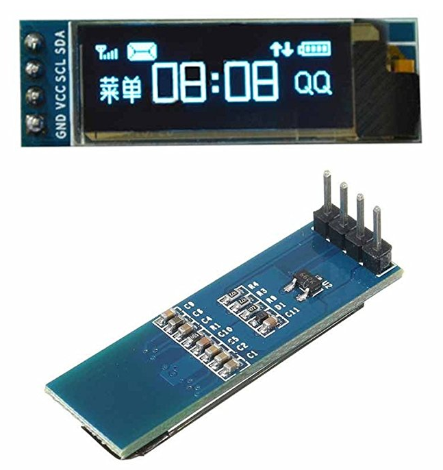 Interface Serial White Blue OLED LCD Display Module 0.91 Interface Serial White blue OLED LCD Display Module 0.91