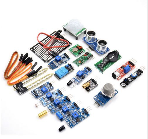 16 Kinds Of Sensor Module Package Raspberry Pi 3