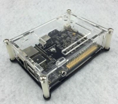 Banana Pro läbipaistev must akrüülkate