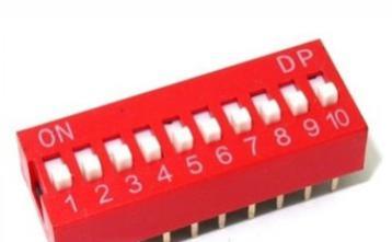 Flat Dial Switch 2.54mm