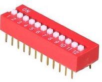 Flat Dial Switch 2.54mm
