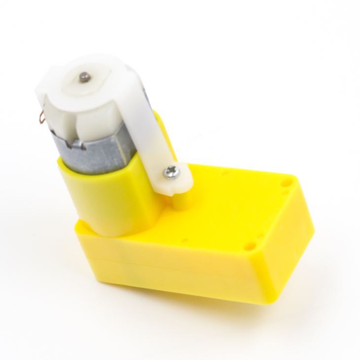 L Shape Single-shaft Robot Smart Car DC Motor DIY 3-6V