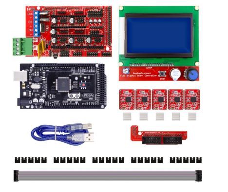 LCD12864 3D printerikomplekt Mega 2560-ga